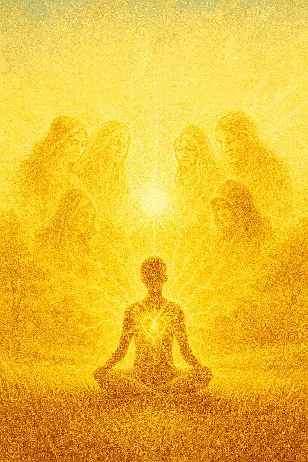 Healing light and ancestral presence